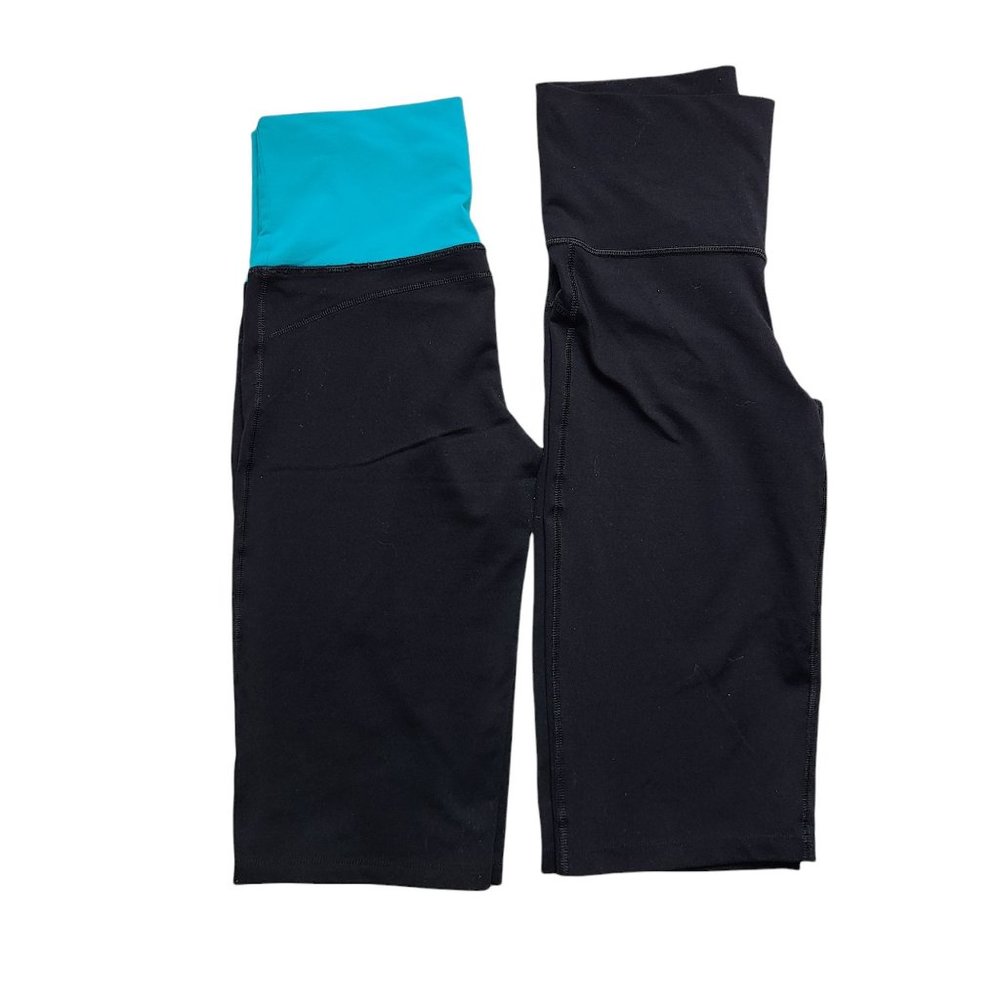 Bundle 2 Bebe Sports Women's Cropped Leggings Size S